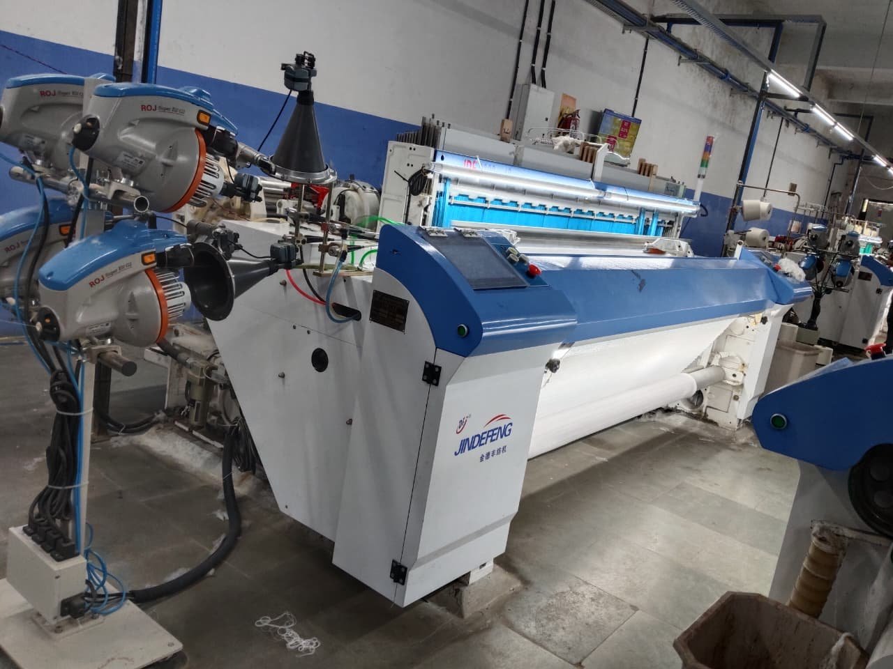 Airjet Looms Machine view 2