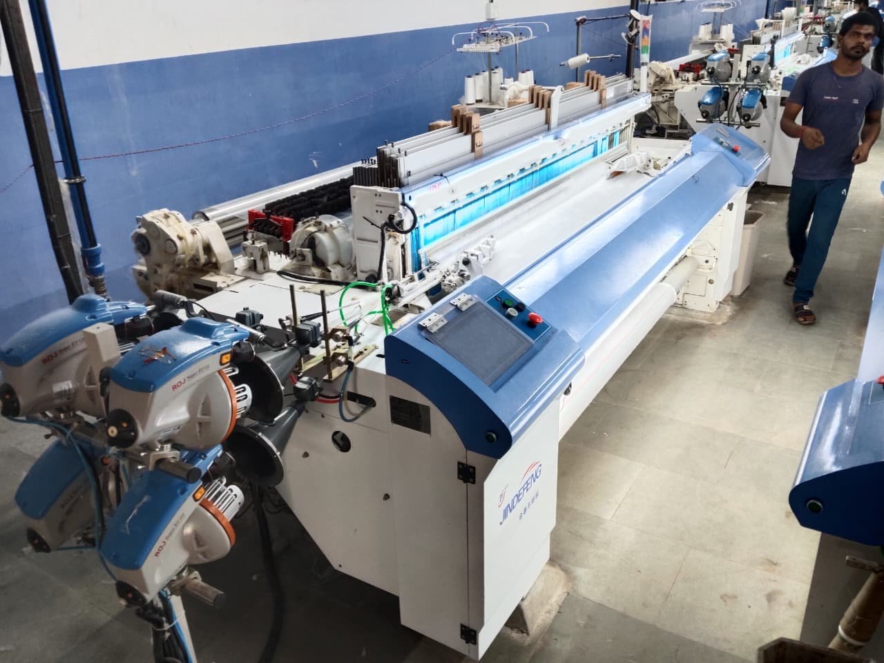 Airjet Looms Machine view 3